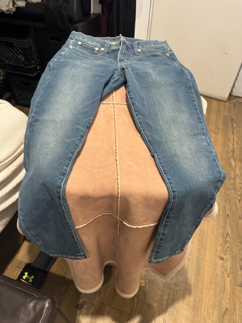 Lucky Brand cropped jeans, size 14